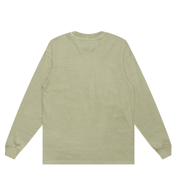 SULFUR DYE CREWNECK LS