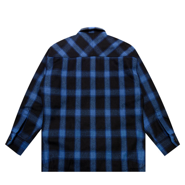 2022年最新春物 新品 L BUFFALO CHECK SH LS . WN ネイバーフッド