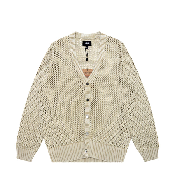 Loose Gauge Cardigan/ Bone S-