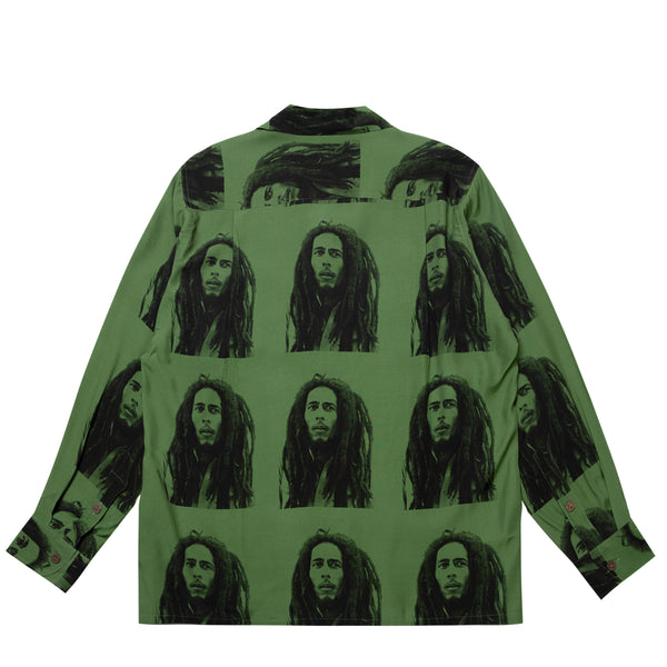 BOB MARLEY / HAWAIIAN SHIRT L/S (TYPE-2) – Saint Alfred