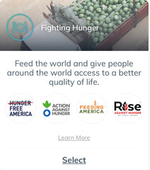 Charities to fight hunger 