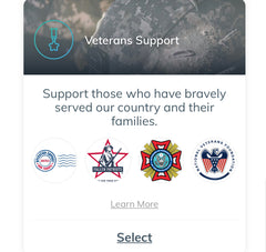 veterans support charities 