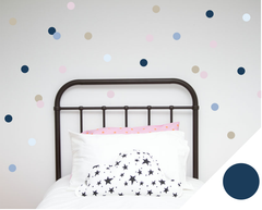 polka dot wall stickers