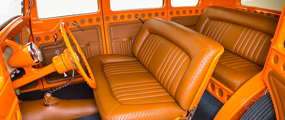interior of a vehicle