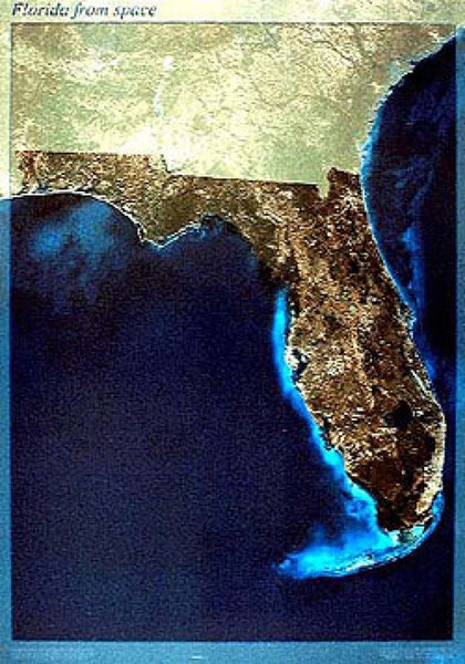 Satellite Map of Florida | Maps.com.com
