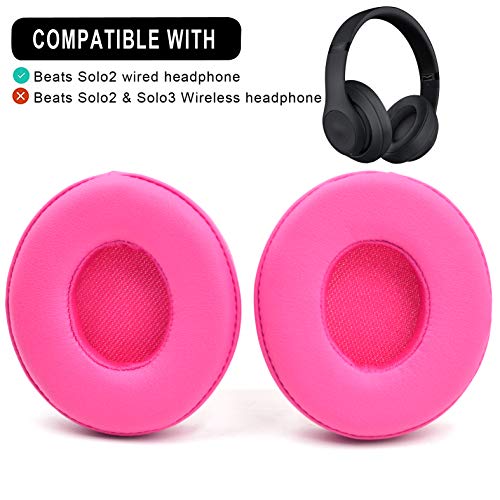 beats solo 2 wired pink