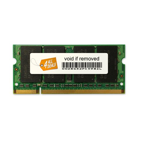 dv2718us DDR2-667, PC2-5300, SODIMM 4AllDeals 2GB RAM Memory Upgrade for The HP Pavilion dv2610us dv2742se and dv6500z Notebook Laptops