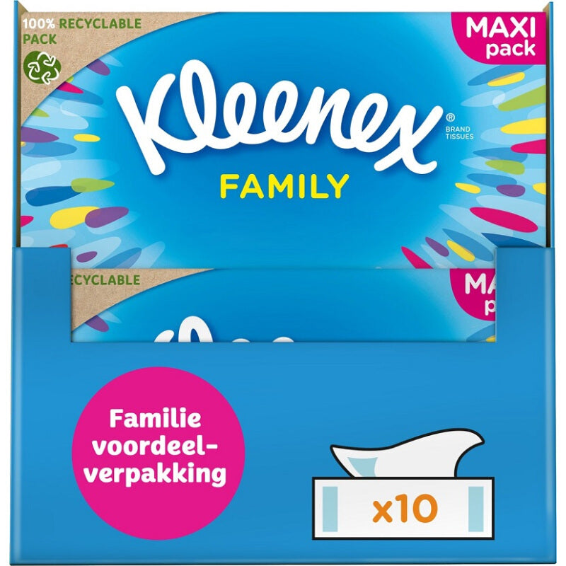 miércoles Paloma Forma del barco Kleenex Original Tissues Family 10 x 128 sheets – TOKOPOINT.COM