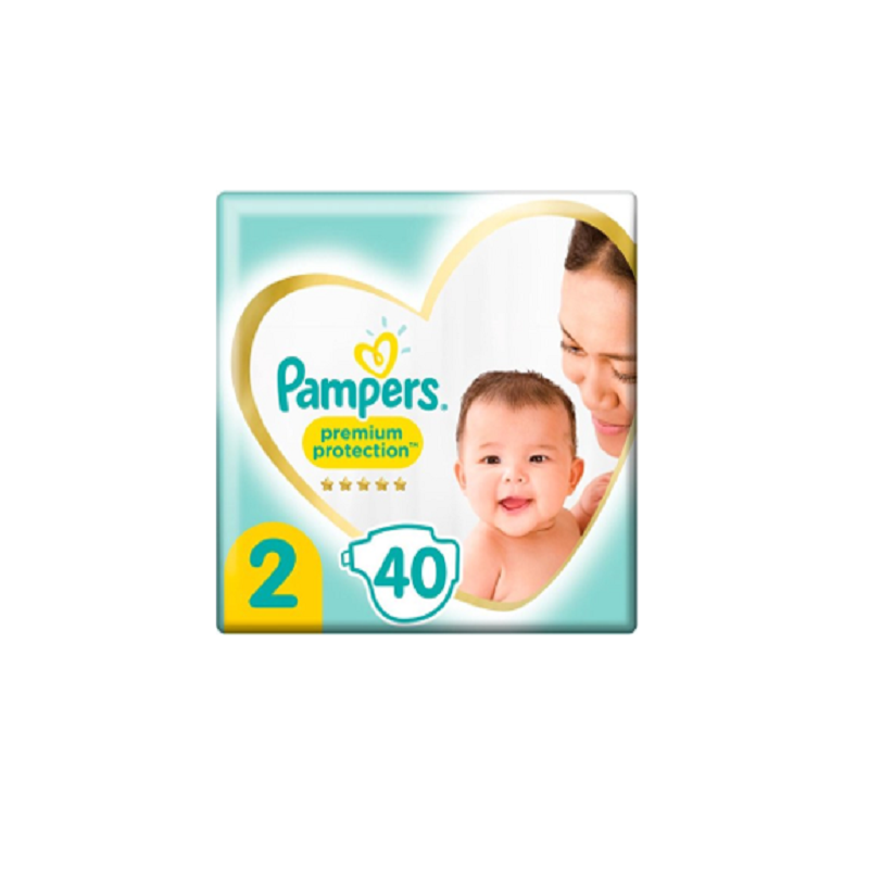abces Op maat Induceren Pampers Premium Protection Diapers - Size 2 (4-8kg)- 40pcs – TOKOPOINT.COM