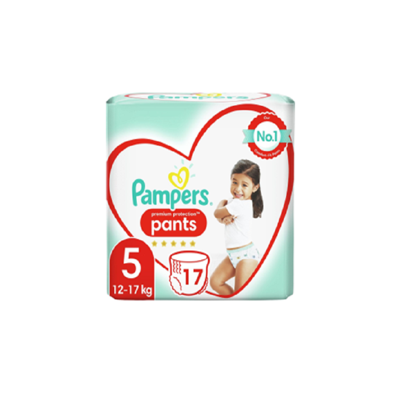 Circus ontrouw Bevoorrecht Pampers Premium Protection Pants Diaper Pants - Size 5 (12-17 kg) - 17 –  TOKOPOINT.COM