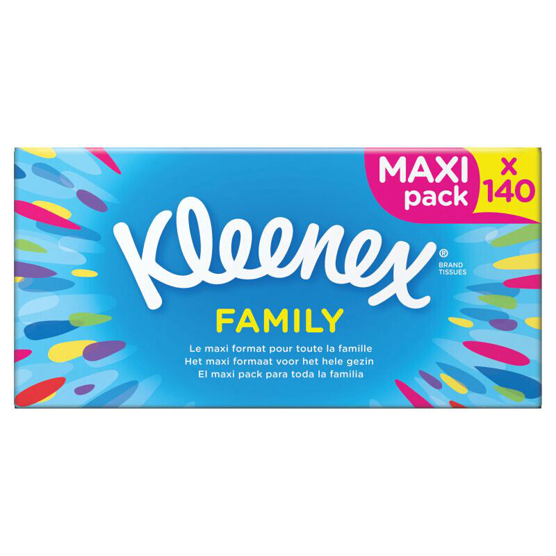 Seducir mercenario curva Kleenex Original Tissues Family Maxi Pack 140 Sheets – TOKOPOINT.COM