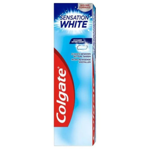 Anmeldelse Permanent Ulykke Colgate Tandpasta - Sensation White 75 ml. – TOKOPOINT.COM