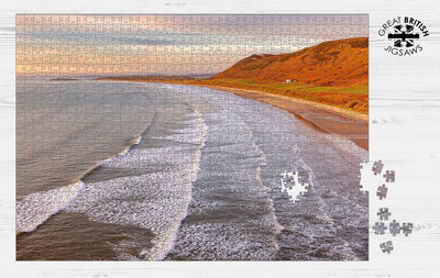 Dan Santillo Jigsaw - Rhossili bay