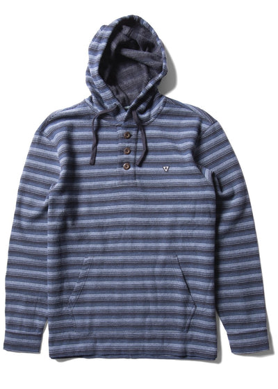 Vissla Descanso Hooded Popover- Harbour blue