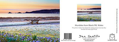 Dan Santillo greeting card - Mumbles