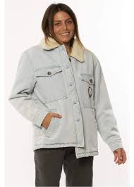 Sisstrevolution Loewy Oversized Jacket - Ice Pack