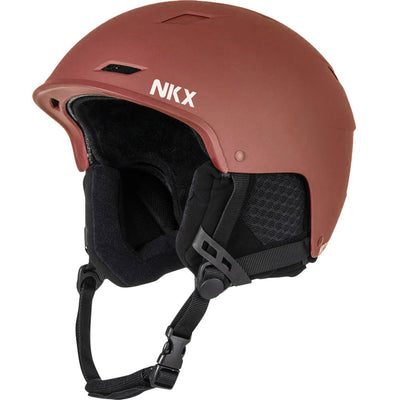 NKX Nomad Snow Helmet - matt burgandy