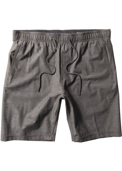 Vissla Hemp No See Ums Eco 17" Boys Elastic Walkshort- Phantom