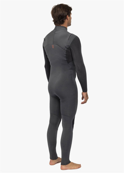 Vissla New Seas 4-3 V-Zip Wetsuit, GRA