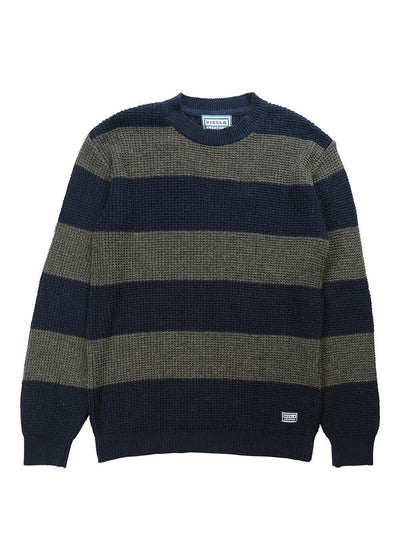 Vissla Creators Oaxaca Eco Crew Sweater-Dark olive