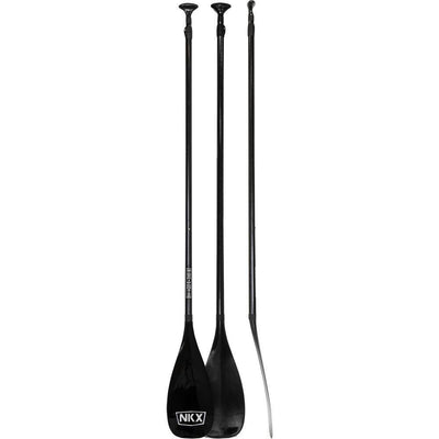 NKX Explorer Fiberglass SUP Paddle- black