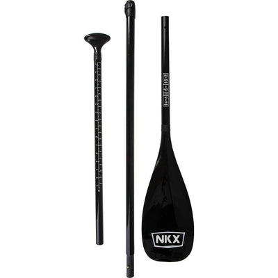 NKX Explorer Fiberglass SUP Paddle- black