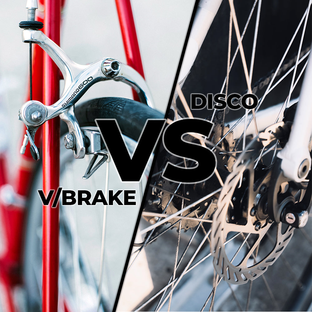 Deliberadamente Armonía convergencia ▷ Freno V/Brake VS Disco ¿Cuál es mejor? – Tienda BikeUp