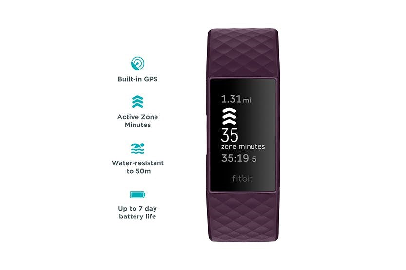 fitbit charge 4 rosewood