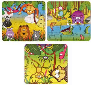 Jungle Themed Jigsaw Puzzle