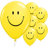 Yellow Smiley Face Balloons - 11" Latex