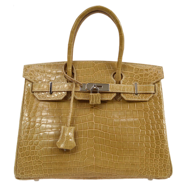 hermes birkin beige crocodile