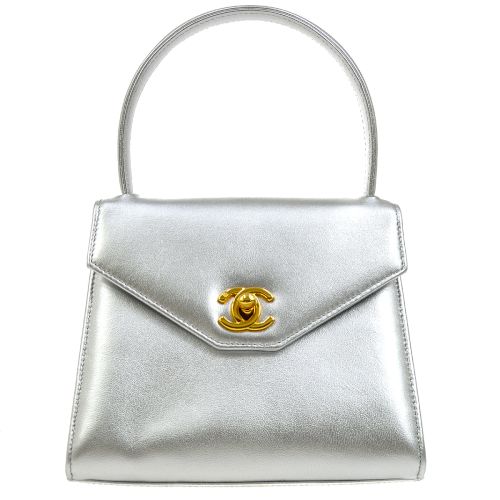 CHANEL Mini Hand Bag Silver – AMORE Vintage Tokyo