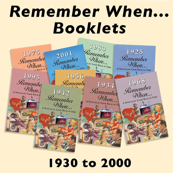 Remember When 24Page Booklets Coconut Creek Gift Shop Inc.