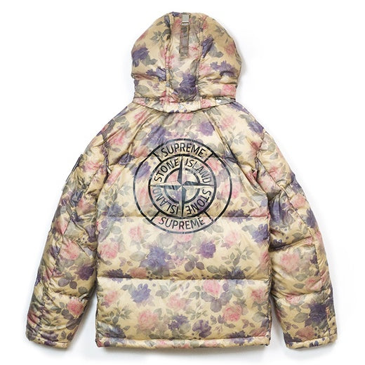 supreme stone island lamy cover stampato puffy jacket