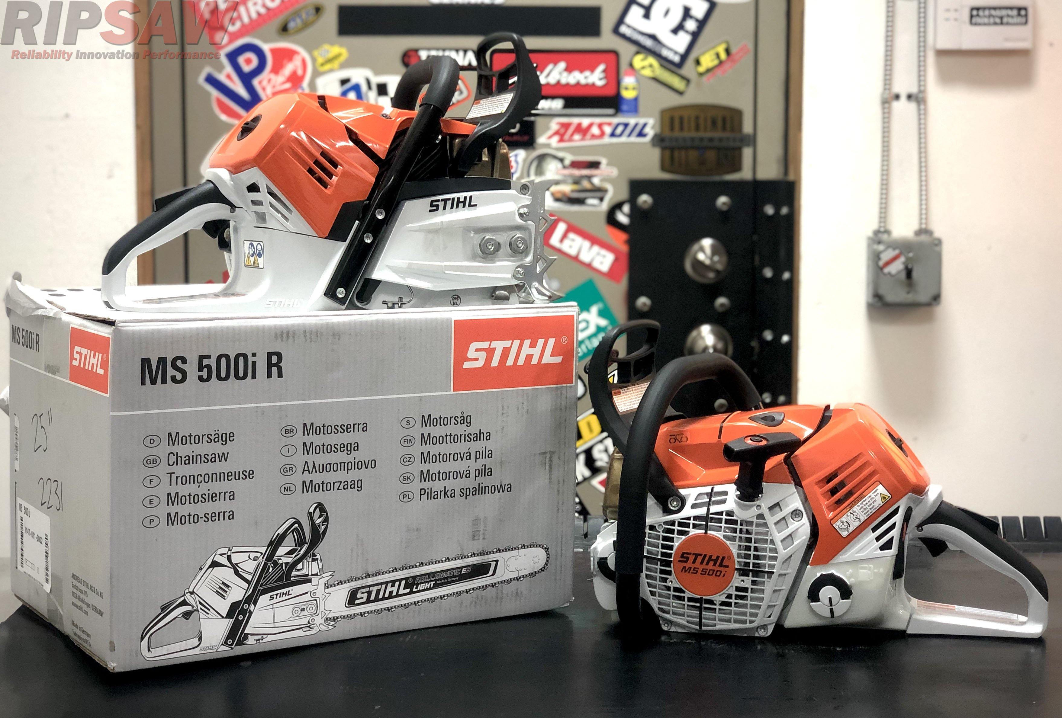 STIHL 500i In A League Of It's Own! (First Electronically