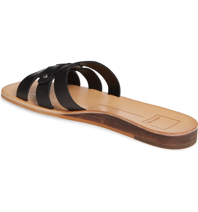 dolce vita black slides