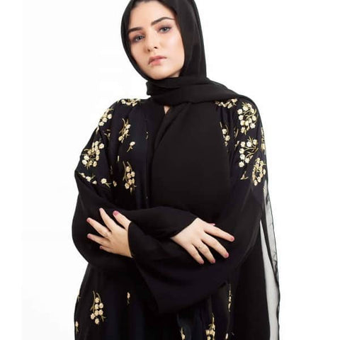 floral-embroidery-abayas