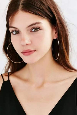 hoop earrings