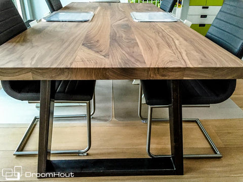 Tafel notenhout DroomHout