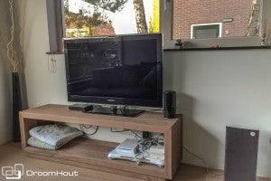 TV meubel notenhout DroomHout