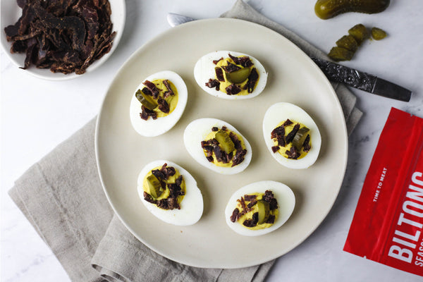 Brooklyn Biltong Deviled Eggs 