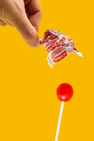 candy sucker for piñata. photo credit Arturo Esparza