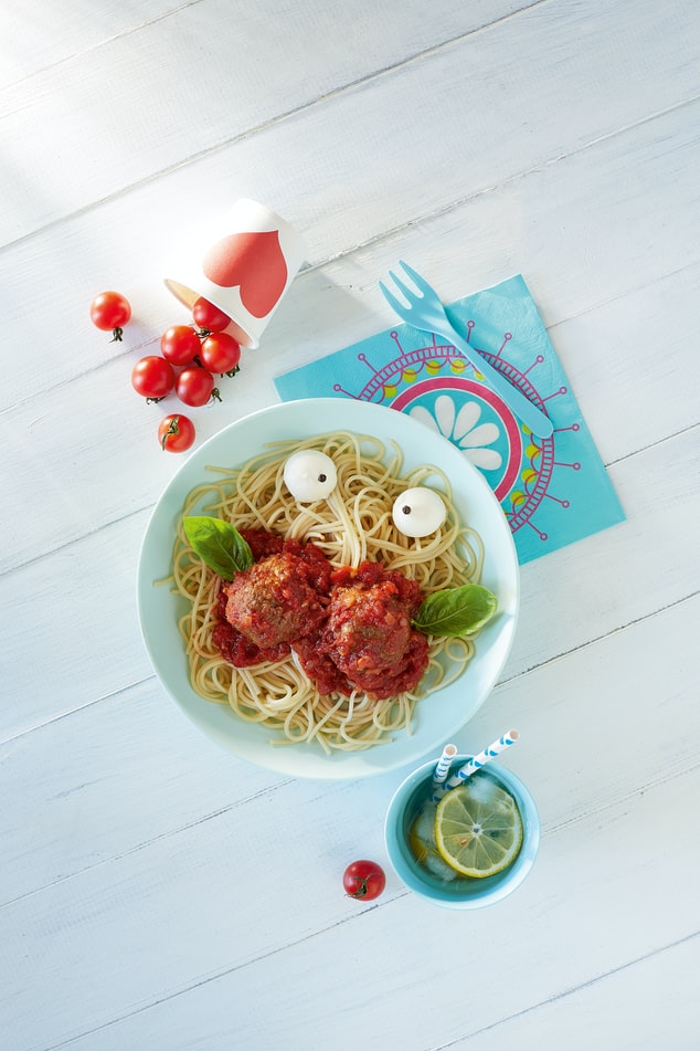 spaghetti and meatballs party food ideas for kids birthdays