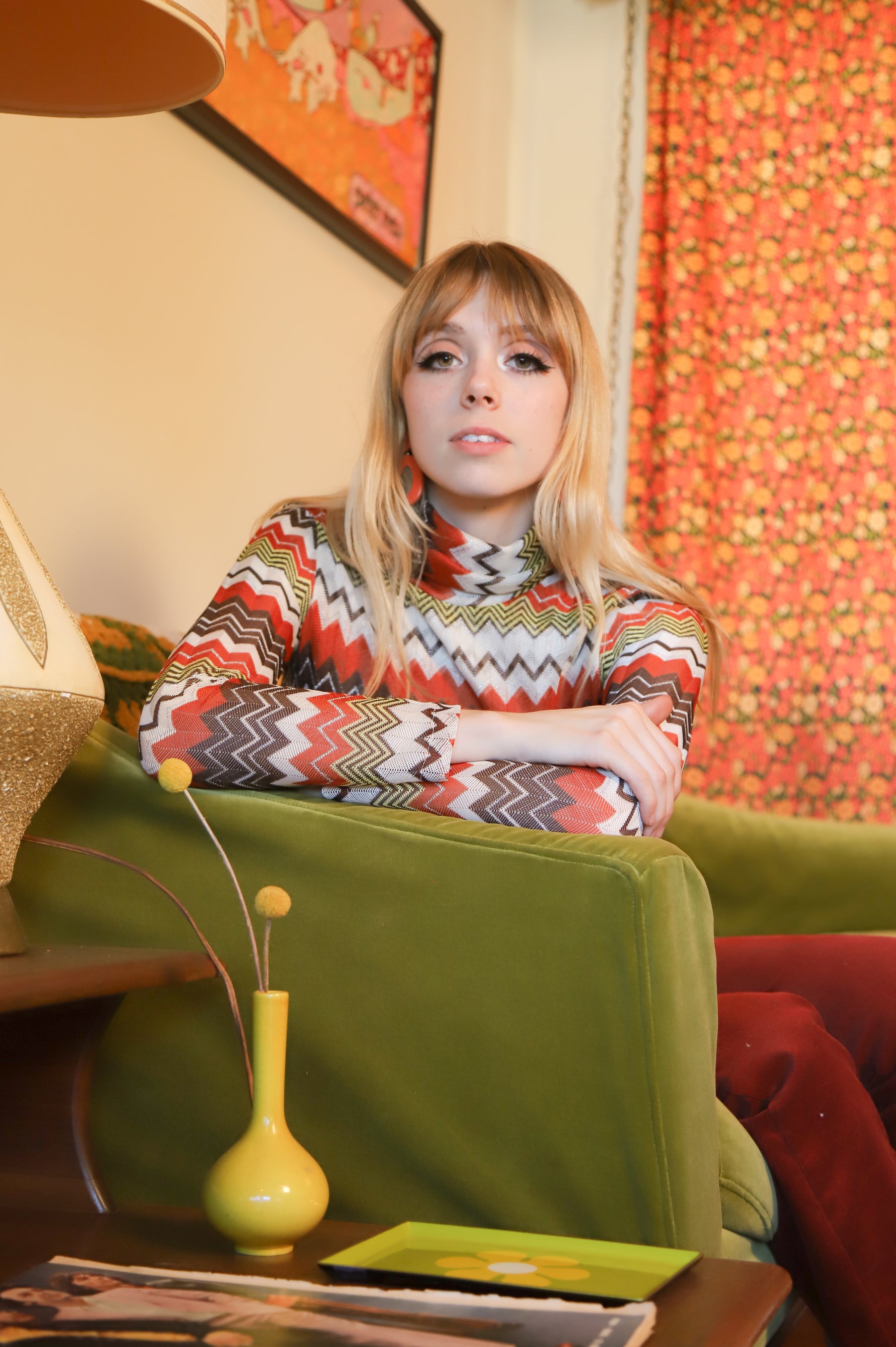 Zig Zag Wanderer Turtleneck