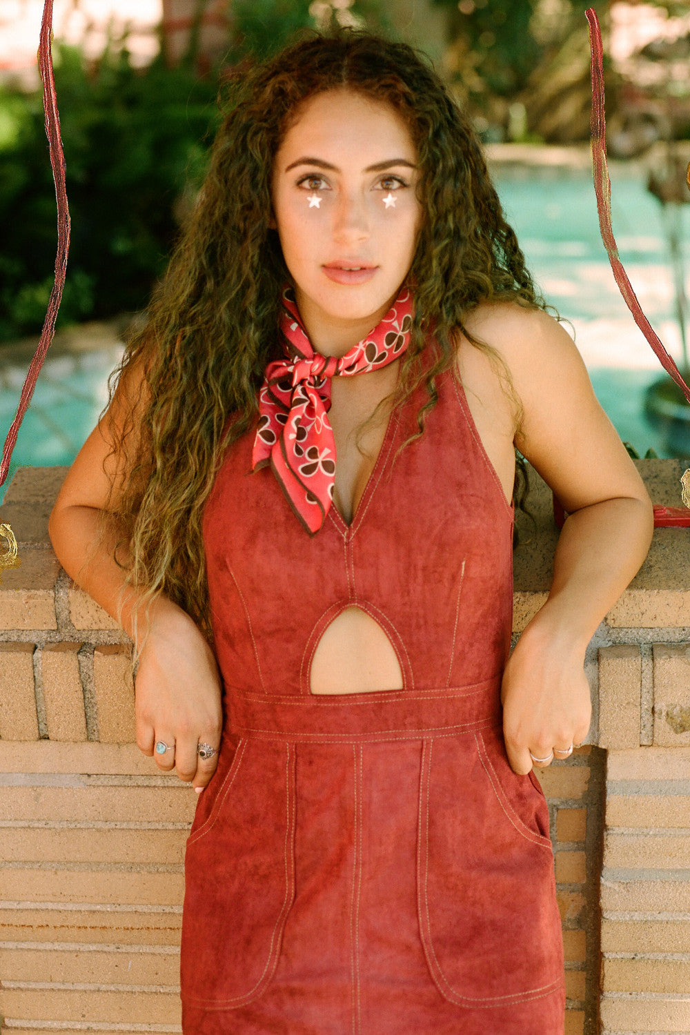 Twiggy Vegan Suede Dress