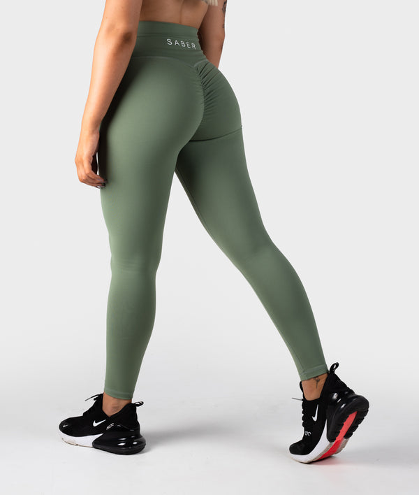 Echt Scrunch Leggings Olive  International Society of Precision Agriculture