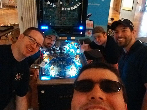 The DIY Pinball Team