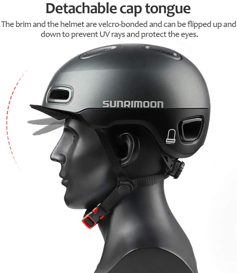 sunrimoon adult bike helmet