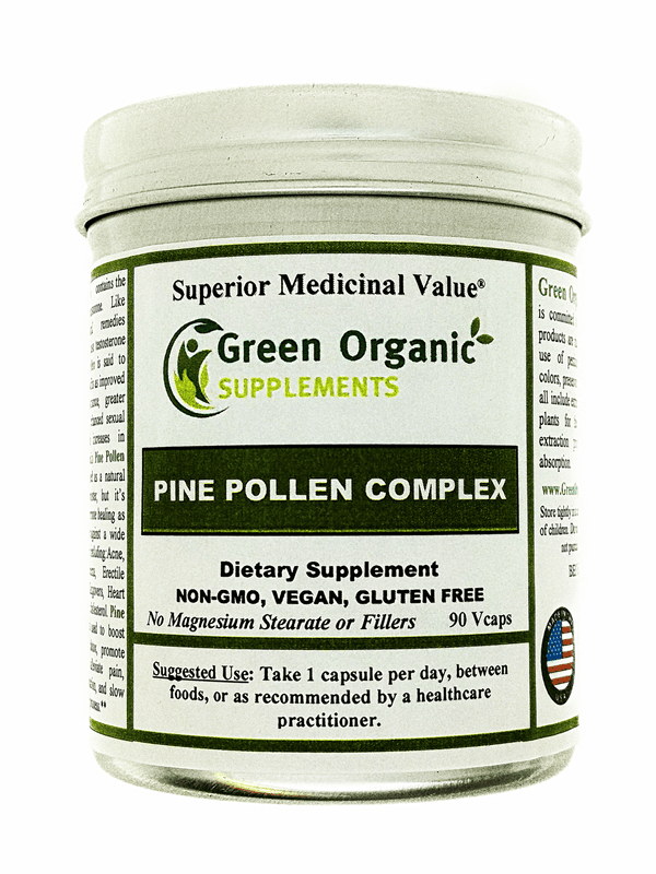 Clinic disguise Make way Natural Organic Pine Pollen – Green Organic Supplements