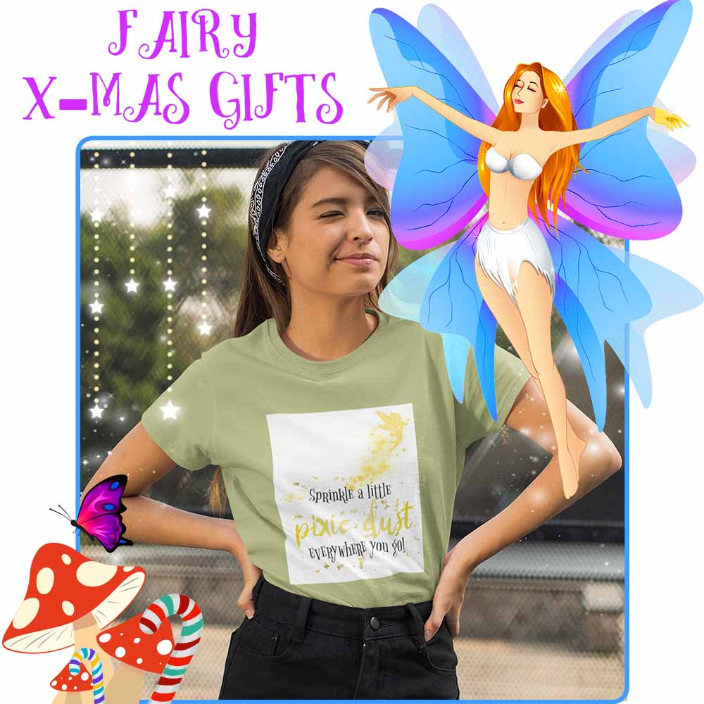 Sprinkle A Little Pixie Dust Unisex Fairy T Shirt Prettymystical